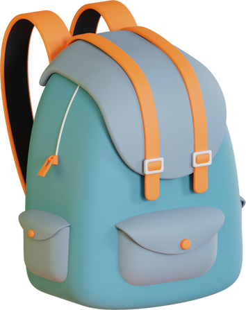 3D School Bag